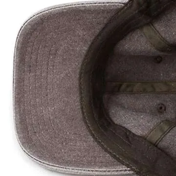 The Hat Depot 100% Cotton Pigment Dyed Low Profile Dad Hat Six Panel Cap (1. Brown)