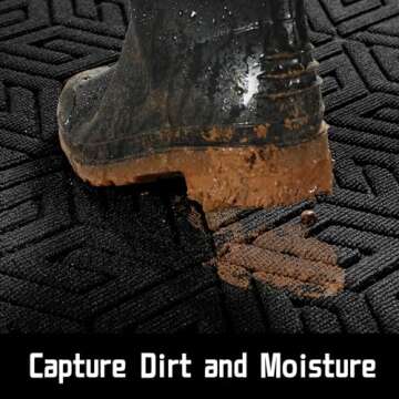 Yimobra Non-Slip Front Door Mat for All Weather