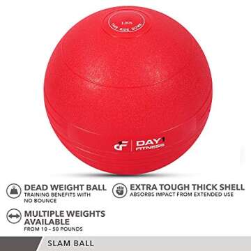 Weighted Slam Ball for Intense Functional Training – 40 lbs