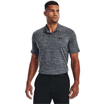 Under Armour Men's Performance 3.0 Polo, (012) Pitch Gray / / Black, X-Large
