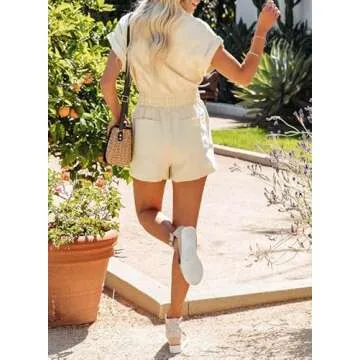 Dokotoo Women's Utility Summer Rompers - Stylish & Comfortable