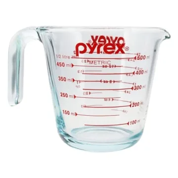 Durable Pyrex 2-Cup Glass Measuring Cup for Every Kitchen