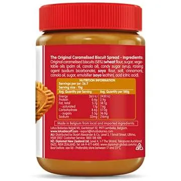 Lotus Biscoff Glass Cookie Paste 400g – Rich and Smooth Spread
