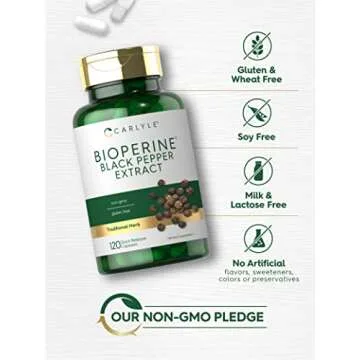 Carlyle Bioperine 10mg | Enhance Nutrient Absorption
