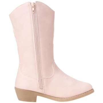 KENSIE GIRL Toddler Girls' Cowboy Boots - Stylish & Durable