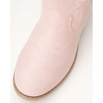 KENSIE GIRL Toddler Girls' Cowboy Boots - Stylish & Durable