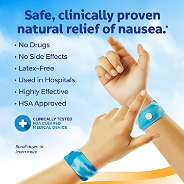 Sea-Band Anti-Nausea Wristband for Kids - Motion Relief