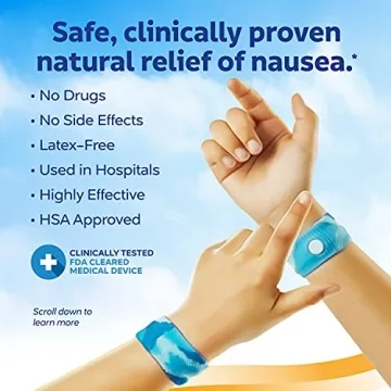 Sea-Band Anti-Nausea Wristband for Kids - Motion Relief