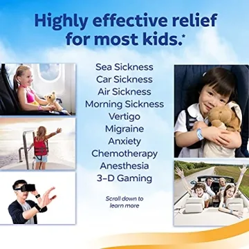 Sea-Band Anti-Nausea Wristband for Kids - Motion Relief