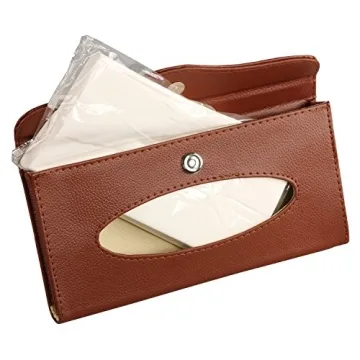 Stylish eJiasu Car Tissue Holder for Organized Driving