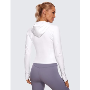 CRZ Yoga Women's Butterluxe Full Zip Hoodie Jacket