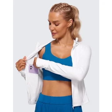 CRZ Yoga Women's Butterluxe Full Zip Hoodie Jacket