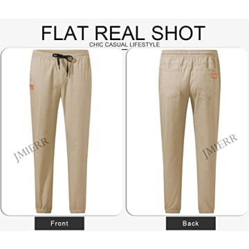 JMIERR Casual Joggers for Men - Comfortable & Stylish