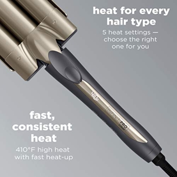 Transform Hair with INFINITIPRO 3 Barrel Curling Iron