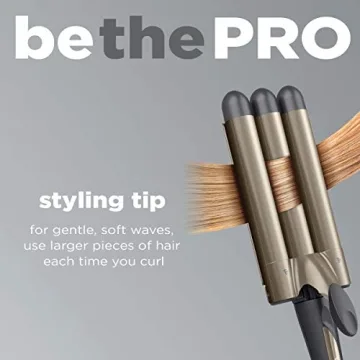 Transform Hair with INFINITIPRO 3 Barrel Curling Iron