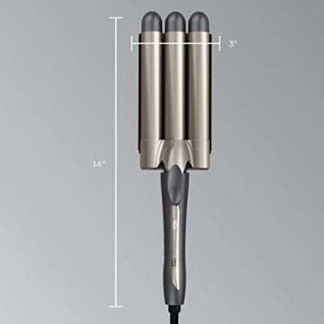 Transform Hair with INFINITIPRO 3 Barrel Curling Iron