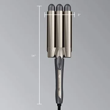 Transform Hair with INFINITIPRO 3 Barrel Curling Iron