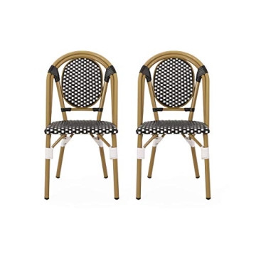 Gwendolyn French Bistro Outdoor Chairs Set of 2 - Elegant Design
