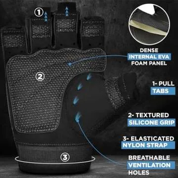 RDX Weight Lifting Gloves for Enhanced Gym Performance