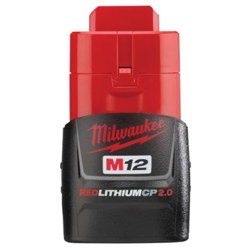 Milwaukee 48-11-2420 M12 REDLITHIUM 2.0 Compact Battery Pack for Tools (1-Pack)