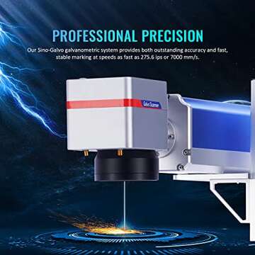 OMTech 50W Laser Engraver with 12x12 Inch Workbed