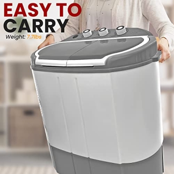 Pure Clean Mini Washer & Dryer Combo, Portable & Efficient