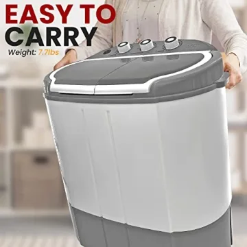 Pure Clean Mini Washer & Dryer Combo, Portable & Efficient