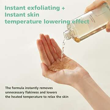 DIXIONIST Cyforest Fresh Vegan PHA Exfoliating Face Toner 100ml (3.38 fl.oz.) - with Hinoki Cypress Water, Mild Wipe-Off Astringent, pH Balancing & Hydrating, Irritation-Free