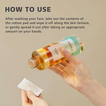 DIXIONIST Cyforest Fresh Vegan PHA Exfoliating Face Toner 100ml (3.38 fl.oz.) - with Hinoki Cypress Water, Mild Wipe-Off Astringent, pH Balancing & Hydrating, Irritation-Free