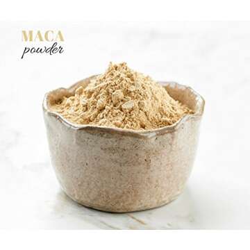 Organic Gelatinized Maca Powder (15 Ounce): Natural Plant Based, High Altitude Superfood, Vegan, Supports Energy and Vitality