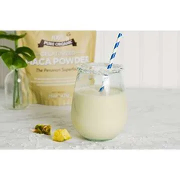 Organic Gelatinized Maca Powder (15 Ounce): Natural Plant Based, High Altitude Superfood, Vegan, Supports Energy and Vitality