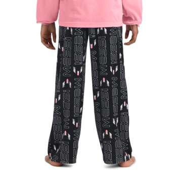 Messi Boys' Lifestyle Long Sleep Pant, Loose-Fit Pajama Bottoms, Comfortable Sleepwear