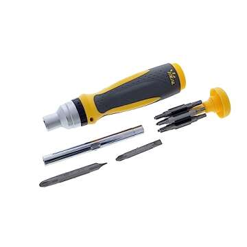 IDEAL Electrical 35-688 21-in-1 Twist-A-Nut Ratcheting Multi-Bit Screwdriver