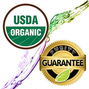 Healing Solutions Organic Ylang Ylang Essential Oil 0.33 oz - Pure & Undiluted for Aromatherapy