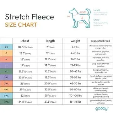 Gooby Stretch Fleece Vest for All Dogs - Cozy and Durable