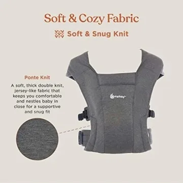 Ergobaby Embrace Cozy Newborn Carrier, Soft, Easy Use