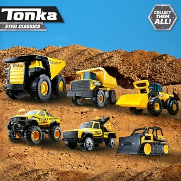 Tonka Steel Classics Road Grader - Durable Toy for Kids