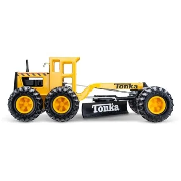 Tonka Steel Classics Road Grader - Durable Toy for Kids