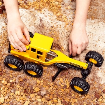 Tonka Steel Classics Road Grader - Durable Toy for Kids