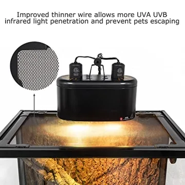 REPTI ZOO 35 Gallon Reptile Tank Perfect for Your Pets