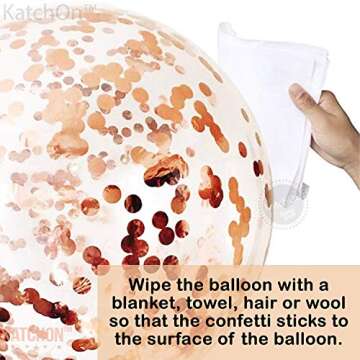 Jumbo 36 Inch Rose Gold Balloons for All Occasions