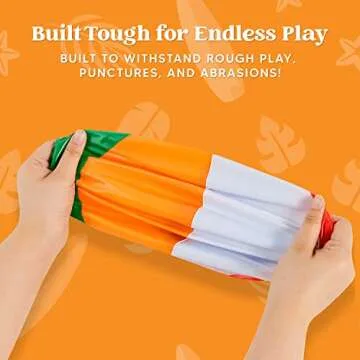 JOYIN Beach Balls 4-Pack - Inflatable Summer Fun