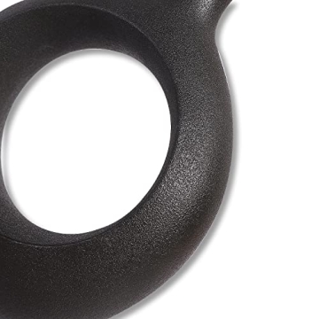 Elegant SANFERGE Set of 2 Black Ceramic Vases