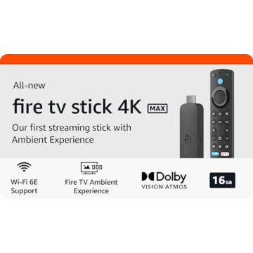 Fire TV Stick 4K Max - Certified Refurbished Streaming