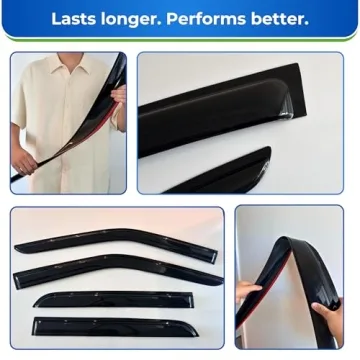 Mugen Style KPY Window Visors for Kia Optima 2011-2015