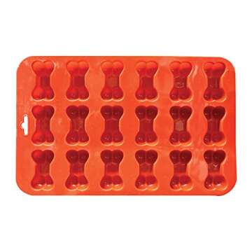 Silicone Molds for Homemade Dog Treats & More