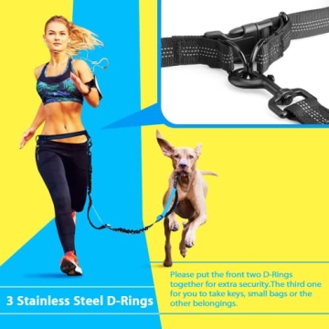 UPPETLY Adjustable Hands Free Dog Leash for Active Owners