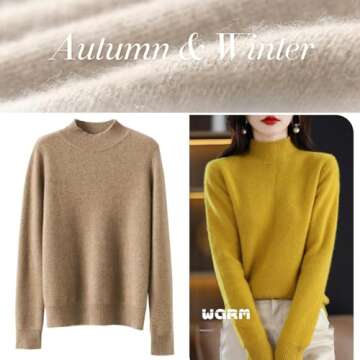Lightweight Cashmere Classic-Fit Pullover Sweater for Women