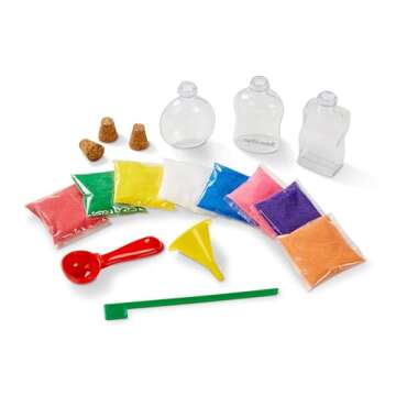 Melissa & Doug Sand Art Bottles Craft Kit for Kids