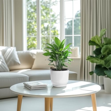 T4U Self-Watering Pots for Indoor Plants 6 Pack